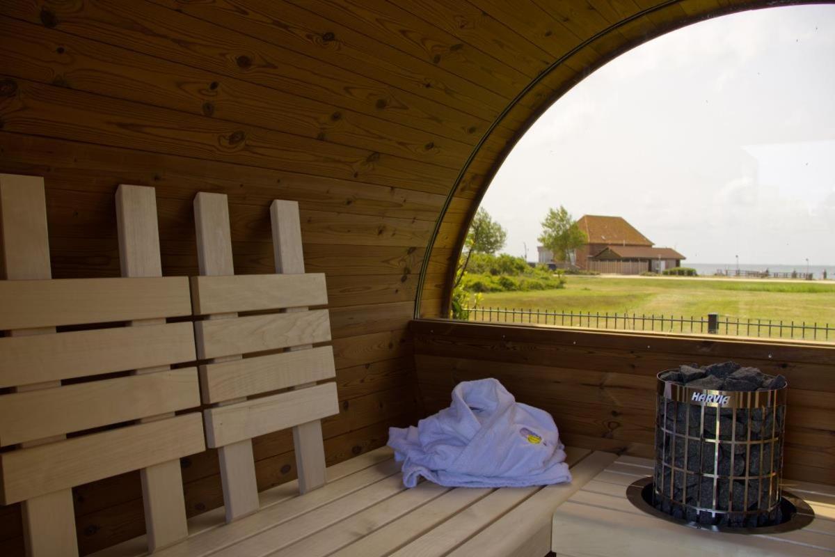 Inselblume 82 - Bungalow Am Suedstrand Mit Meerblick Burgtiefe auf Fehmarn Bagian luar foto