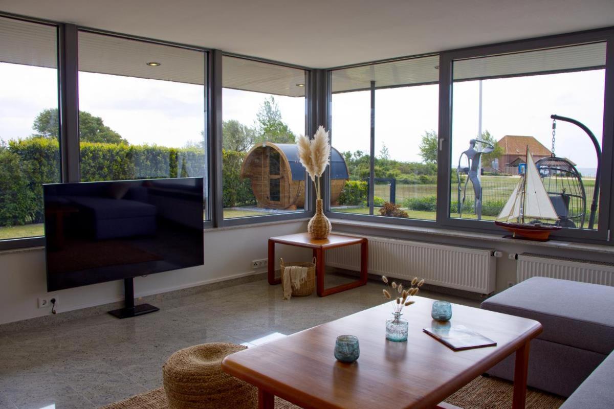 Inselblume 82 - Bungalow Am Suedstrand Mit Meerblick Burgtiefe auf Fehmarn Bagian luar foto