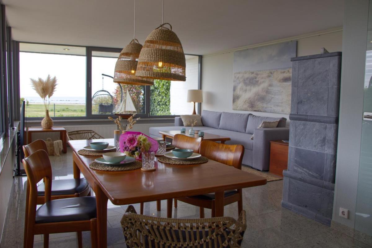 Inselblume 82 - Bungalow Am Suedstrand Mit Meerblick Burgtiefe auf Fehmarn Bagian luar foto